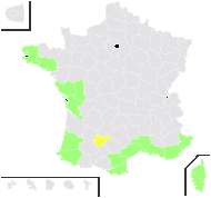 Bartsia trixago L. - carte de répartition