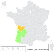 Linaria spartea (L.) Desf. - carte de répartition