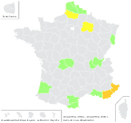 Amaranthus viridis L. - carte de répartition