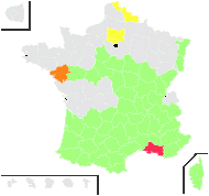 Scrophularia canina L. - carte de répartition