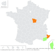 Scrophularia canina subsp. ramosissima (Loisel.) Bonnier & Layens - carte de répartition