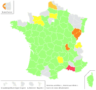 Veronica coniosperma Wallr. - carte de répartition