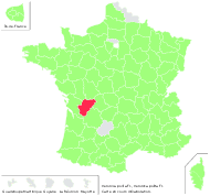 Veronica polita Fr. - carte de répartition