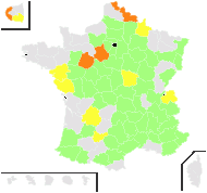 Omphalospora praecox (All.) Fourr. - carte de répartition