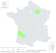 Capsicum annuum L. - carte de répartition