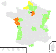 Utricularia intermedia Hayne - carte de répartition