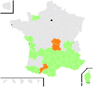 Centranthus calcitrapae (L.) Dufr. subsp. calcitrapae - carte de répartition