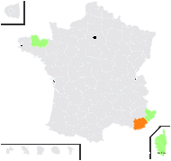 Fedia caput-bovis Pomel - carte de répartition