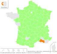 Valeriana dioica L. subsp. dioica - carte de répartition