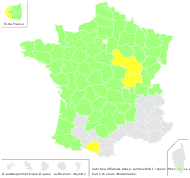 Valeriana officinalis subsp. sambucifolia f. repens (Host) B.Bock - carte de répartition