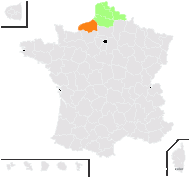 Viola tricolor var. pesneaui (J.Lloyd & Foucaud) Rouy & Foucaud - carte de répartition