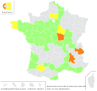 Damasonium alisma Mill. - carte de répartition