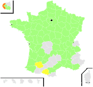 Butomus junceus Turcz. - carte de répartition