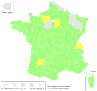 Carex distans L. - carte de répartition