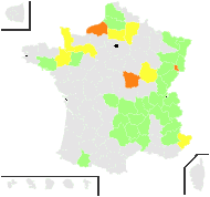 Carex limosa L. - carte de répartition