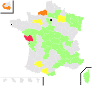 Carex velenovskyi Domin - carte de répartition