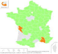 Carex rostrata Stokes - carte de répartition