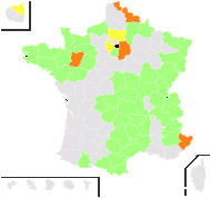 Eriophorum vaginatum L. - carte de répartition