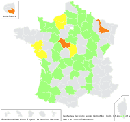 Centaurea decipiens subsp. microptilon (Godr.) G.H.Loos - carte de répartition