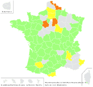 Rhynchospora alba (L.) Vahl - carte de répartition