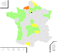 Baeothryon germanicum (Palla) Holub - carte de répartition