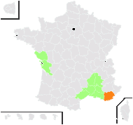 Iris spuria var. maritima (Lam.) Guin. & R.Vilm. - carte de répartition