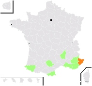 Acosta polycephala (Jord.) Holub - carte de répartition