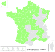 Lemna minuta Kunth - carte de répartition