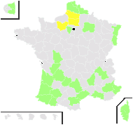 Allium cepa L. - carte de répartition