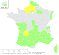 Allium porrum L. subsp. porrum - carte de répartition