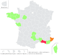 Allium loiseleurii (Rouy) Prain - carte de répartition