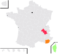 Asparagus pallidus Salisb. - carte de répartition