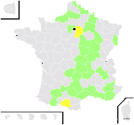 Centaurea vinyalsii subsp. approximata (Rouy) Dostál - carte de répartition