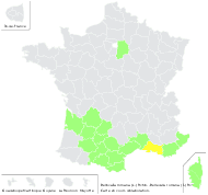 Bellevalia romana (L.) Rchb. - carte de répartition