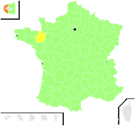 Colchicum autumnale L. - carte de répartition