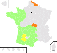 Narthecium ossifragum (L.) Huds. - carte de répartition