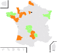 Ophrys paludosa L. - carte de répartition