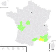 Limodorum trabutianum Batt. - carte de répartition