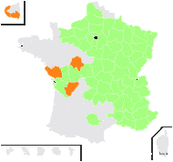 Orchis fuciflora Crantz - carte de répartition