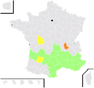 Aegilops triuncialis L. - carte de répartition