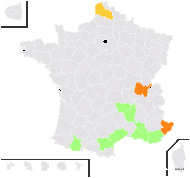 Aegilops ventricosa Tausch - carte de répartition