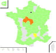 Agrostis alba var. pallens (Gaudin) Desp. - carte de répartition