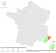 Neoschischkinia pourretii (Willd.) Valdés & H.Scholz - carte de répartition