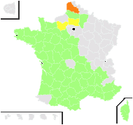 Briza minor L. - carte de répartition