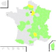 Bromopsis benekenii (Lange) Holub - carte de répartition