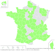 Bromus catharticus Vahl - carte de répartition
