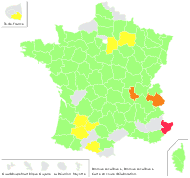 Bromus secalinus L. - carte de répartition