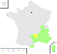 Cleistogenes serotina (L.) Keng subsp. serotina - carte de répartition