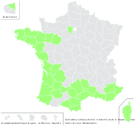 Cortaderia selloana (Schult. & Schult.f.) Asch. & Graebn. - carte de répartition