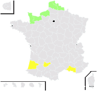 Triticum ×littoreum Schumach. - carte de répartition